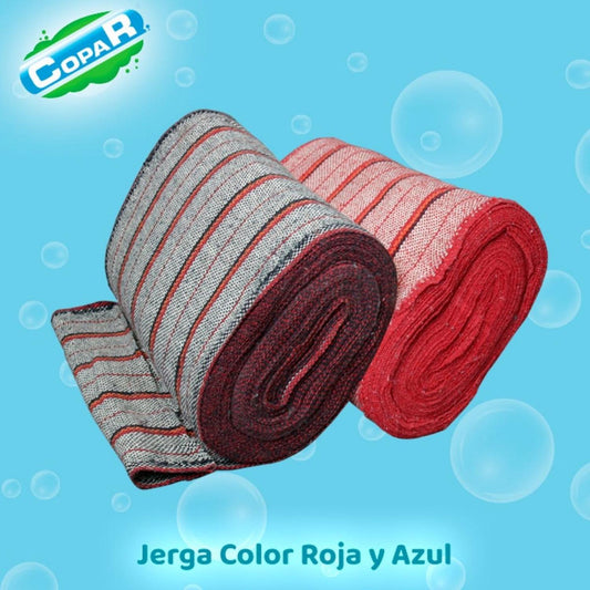 Rollo de Jerga Color Rojo Copar 25 mts 25 piezas - Flash Sales