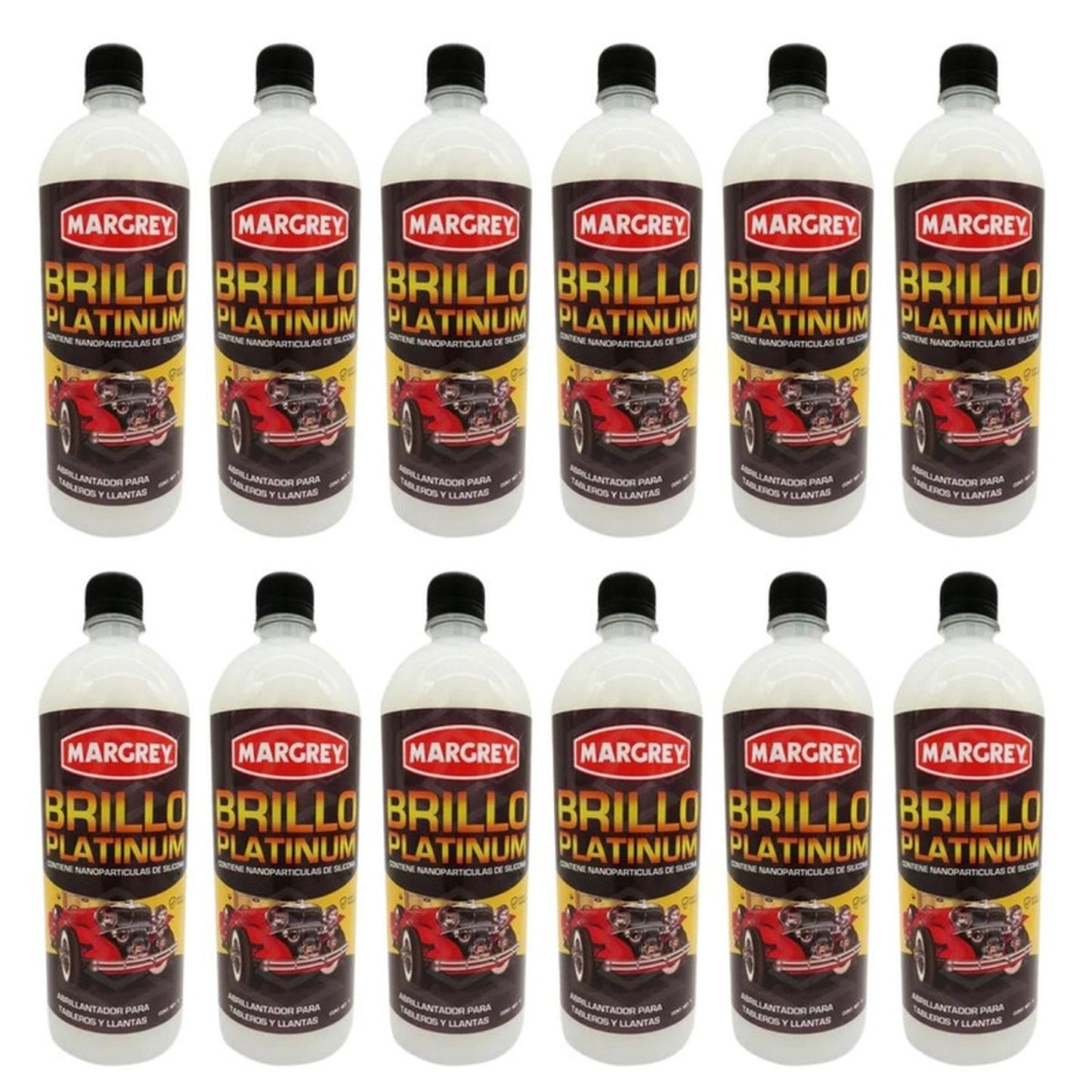 Brillo Platinum Margrey 1 L Protector Caja 12 Piezas - Flash Sales