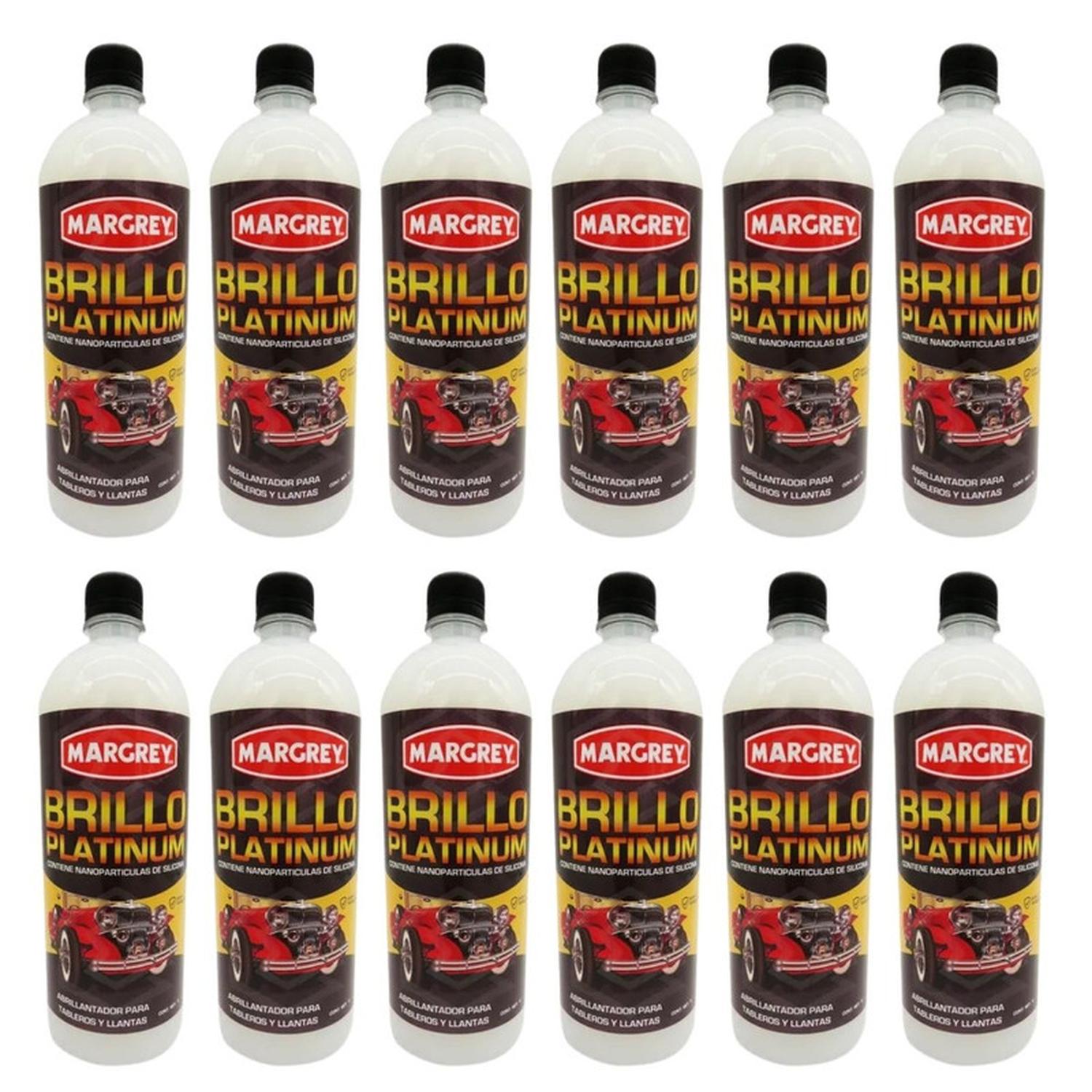 Brillo Platinum Margrey 1 L Protector Caja 12 Piezas - Flash Sales