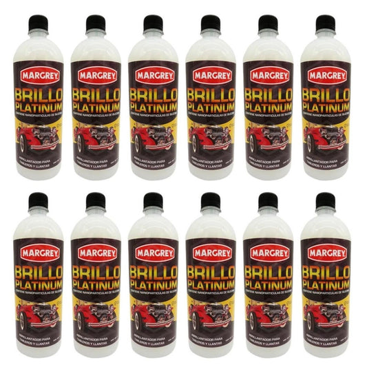 Brillo Platinum Margrey 1 L Protector Caja 12 Piezas - Flash Sales