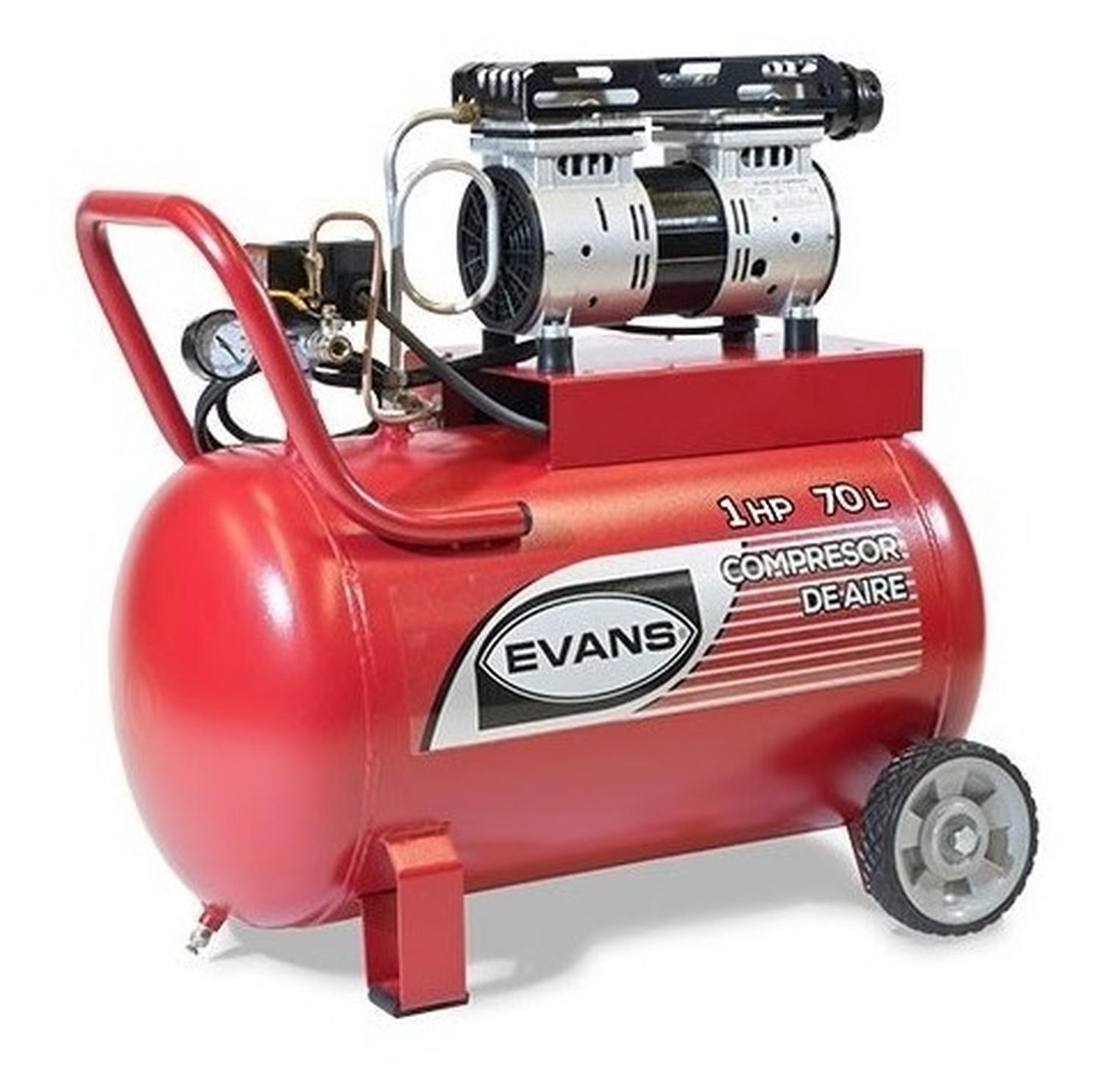 Compresor De Aire Paintair 1 Hp Con Tanque De 70l 116 Psi - Flash $ales