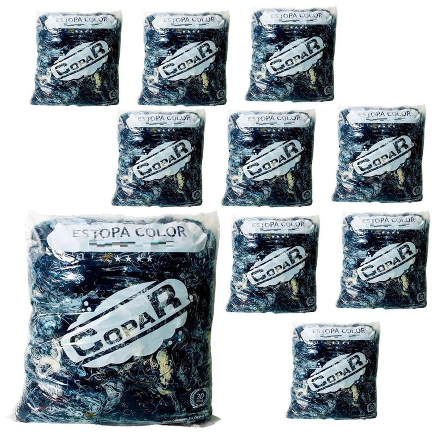 Estopa de Color Copar Caja 10 Pz - Flash Sales