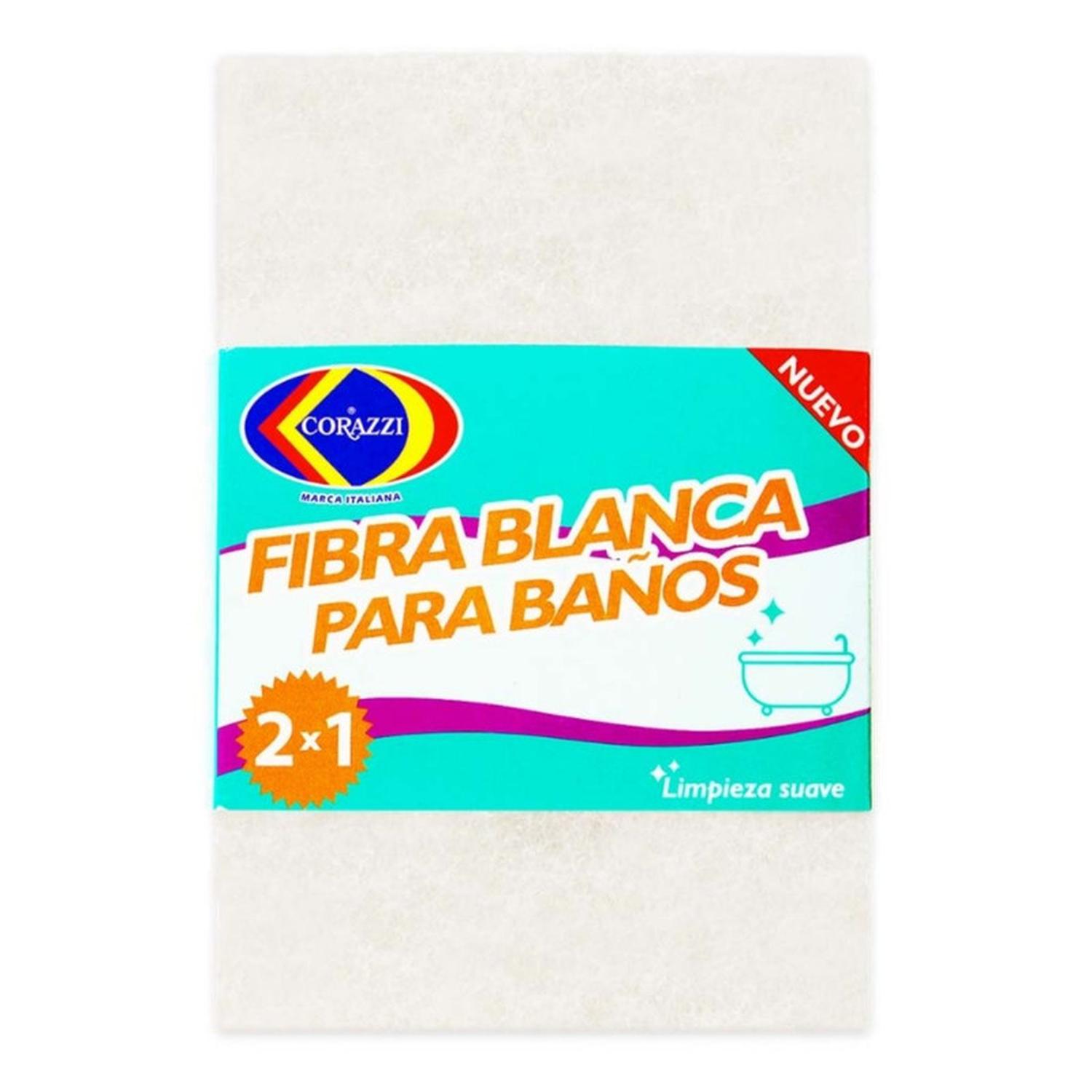 Fibra Blanca Corazzi Suave Para Baños 12 Paquetes - Flash Sales