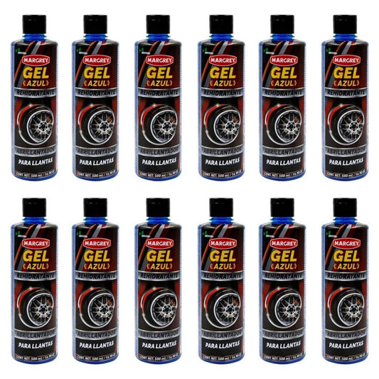 Gel Azul W 500 ml Acabado Negros Profundos Brillo Intenso Caja 12 Pz - Flash Sales