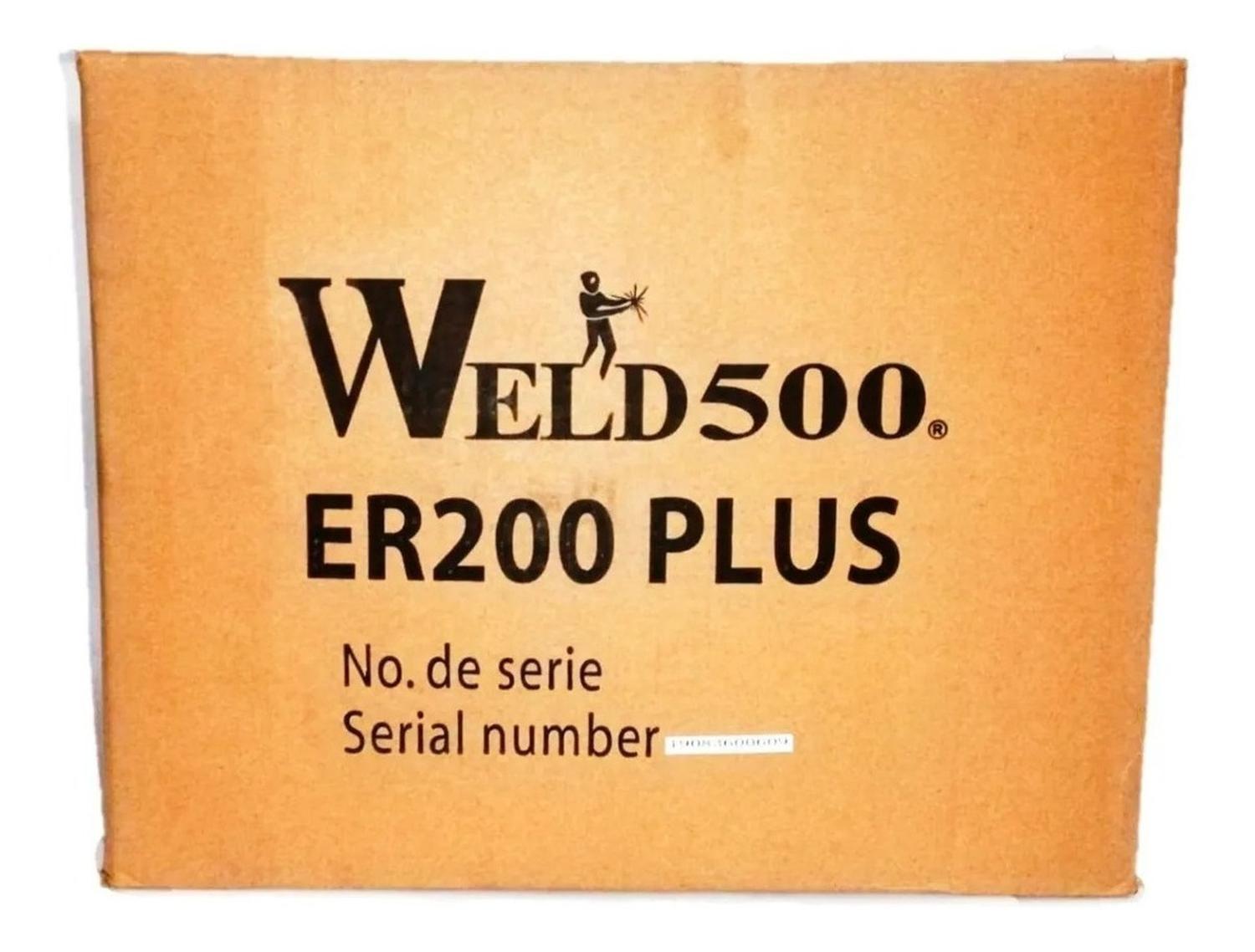 Máquina Inversora Electrodo Er200 Plus Weld 500 - Flash $ales