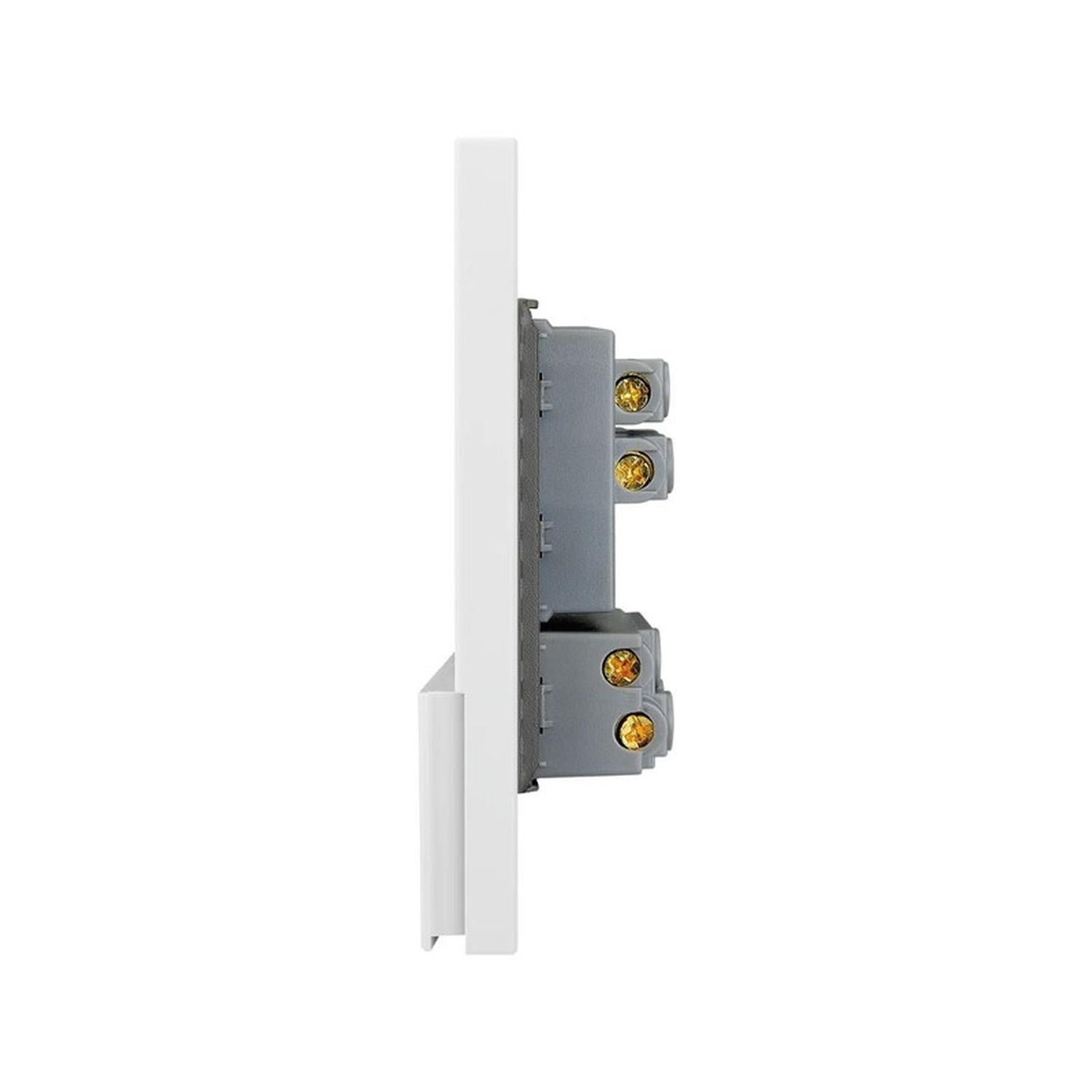 Placa Con 1 Apagador Y 1 Contacto Lucek Flat Pack 6 - Flash Sales