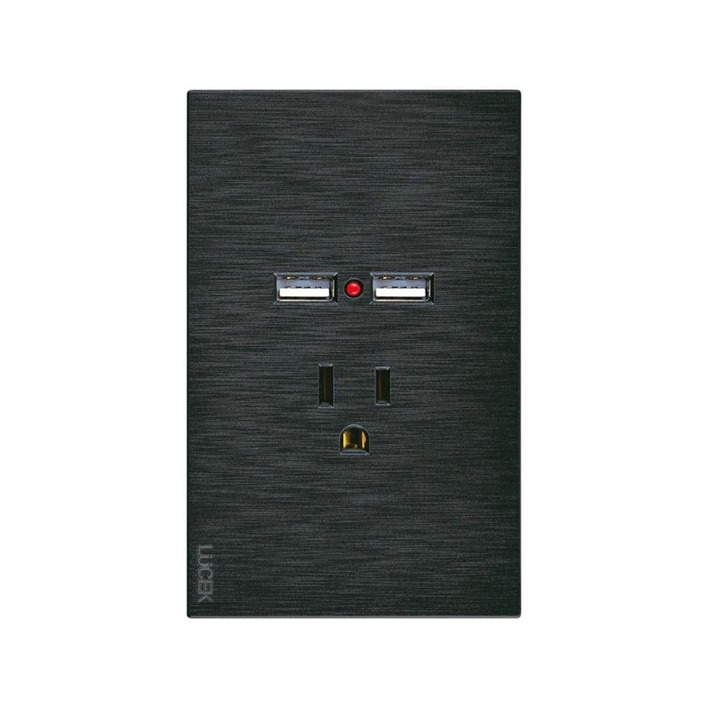 Placa Con 1 Contacto Y 2 Entradas USB Lucek FlatPack 12 - Flash Sales