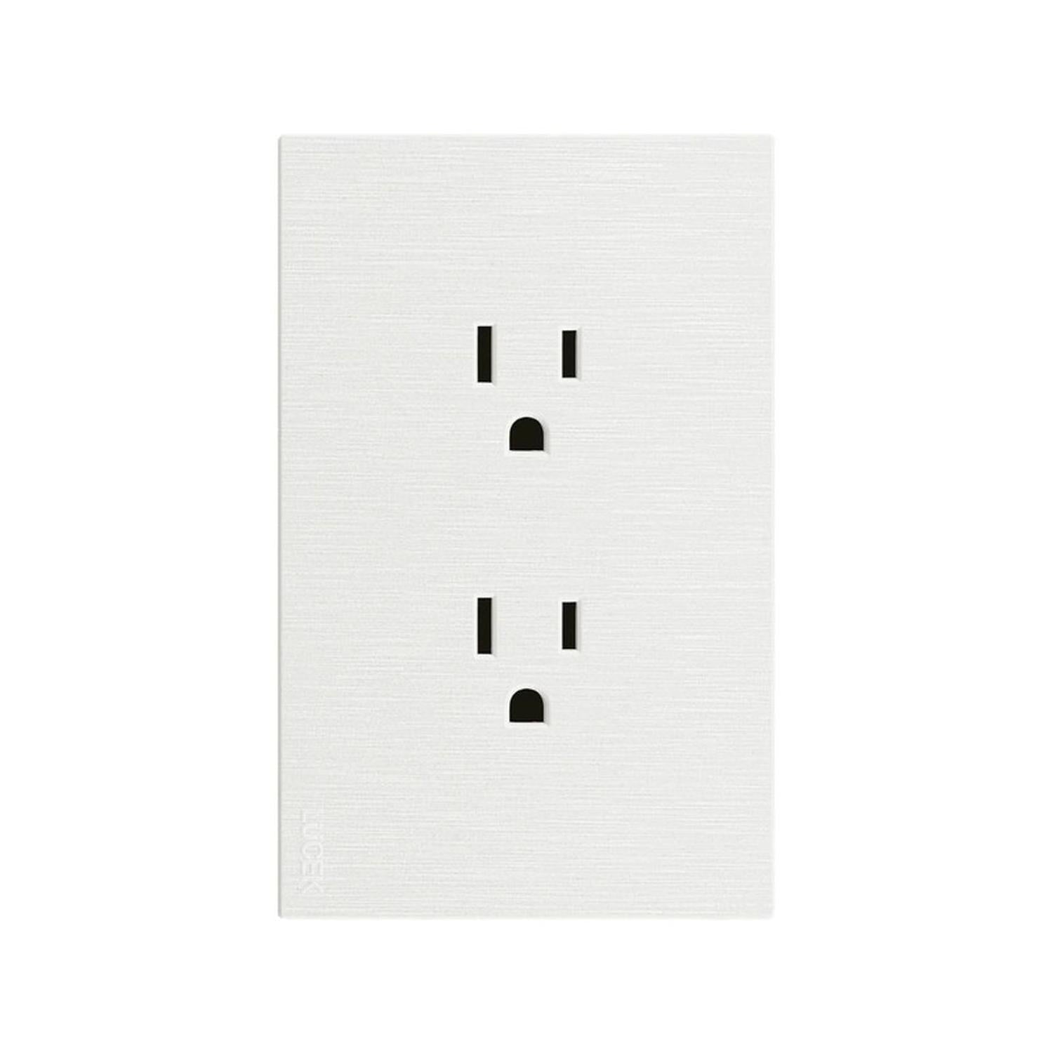 Placa Con Contacto Dúplex Lucek Flat Pack 12 - Flash Sales