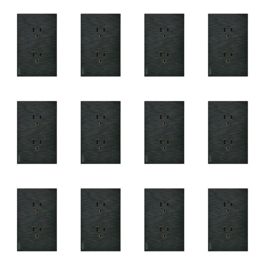 Placa Con Contacto Dúplex Lucek Flat Pack 12 - Flash Sales