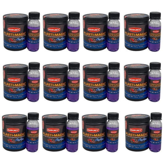 Plasti-Magic 100 g Con Lubricante Margrey Caja 12 Piezas - Flash Sales