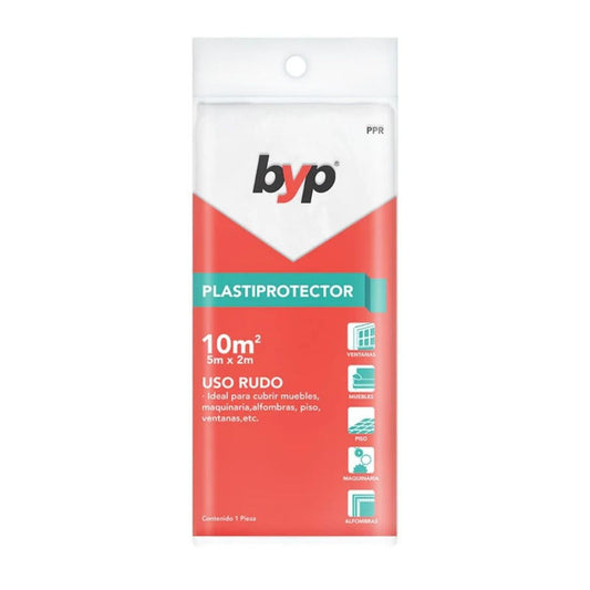 Plasti Protector 10 m2 Uso Rudo ByP Caja 12 Pz - Flash Sales