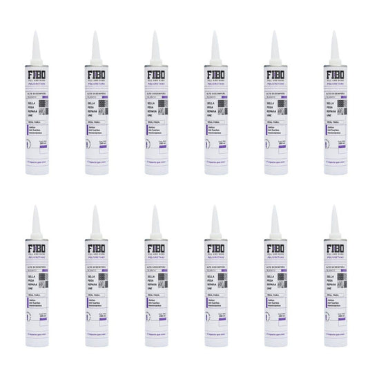Poliuretano Alto Desempeño Blanco Fibo 280 ml Caja 12 Pz - Flash Sales