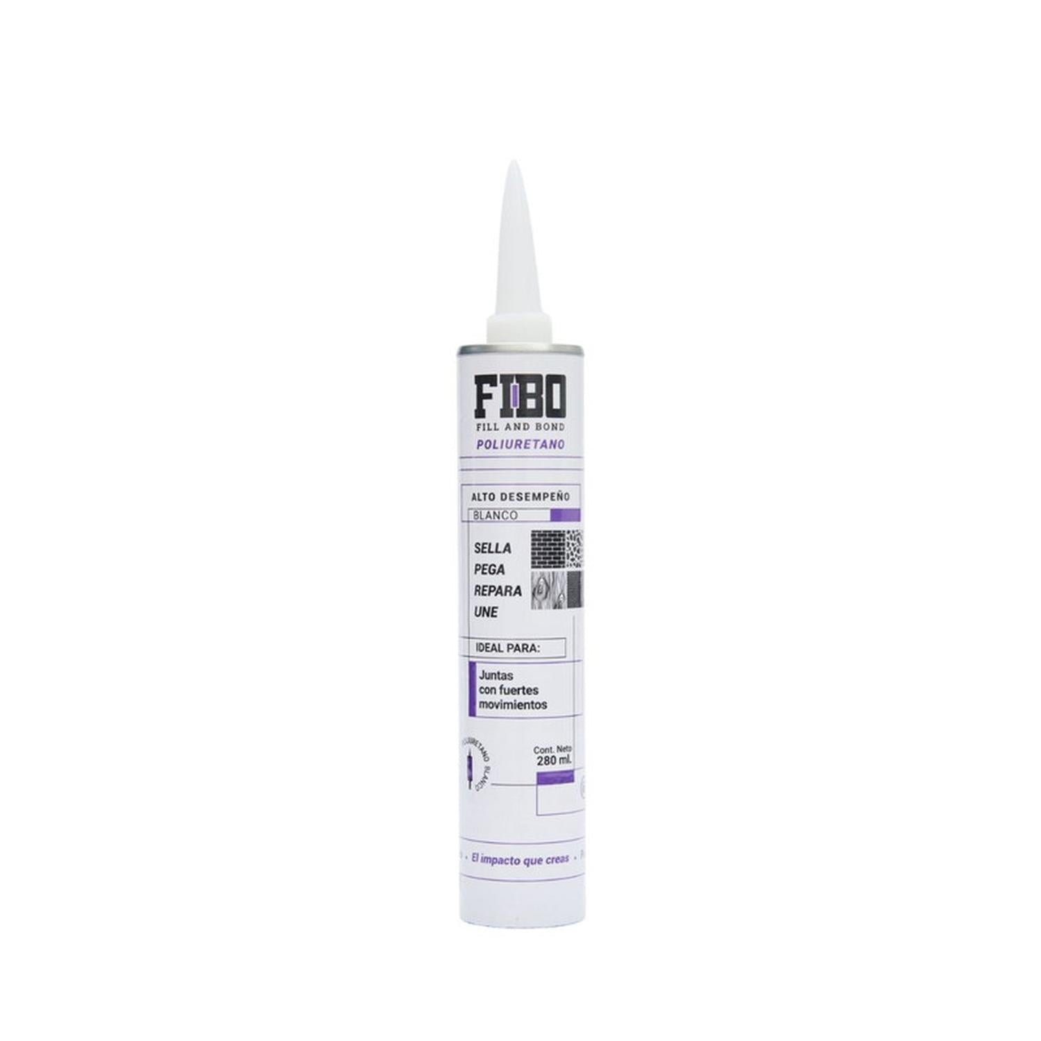 Poliuretano Alto Desempeño Blanco Fibo 280 ml Caja 12 Pz - Flash Sales