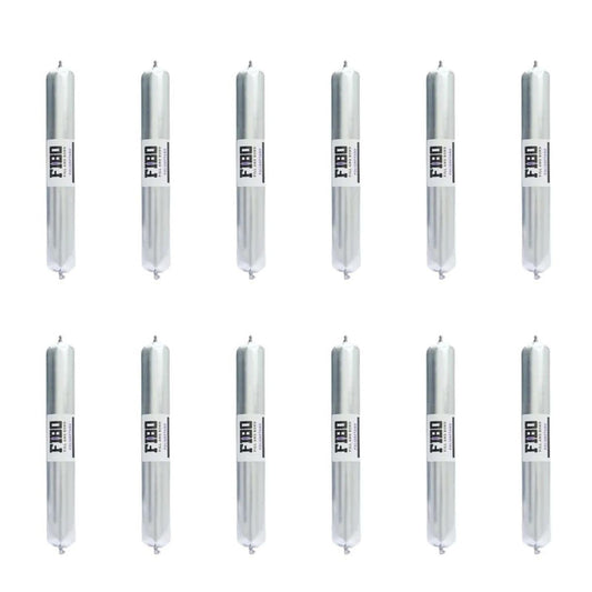 Poliuretano Alto Desempeño Gris Salchicha Fibo 600 ml Caja 12 Pz - Flash Sales