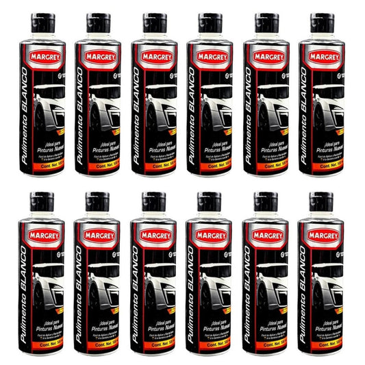 Pulimento Blanco Margrey 500 ml Fino Caja 12 Piezas - Flash Sales