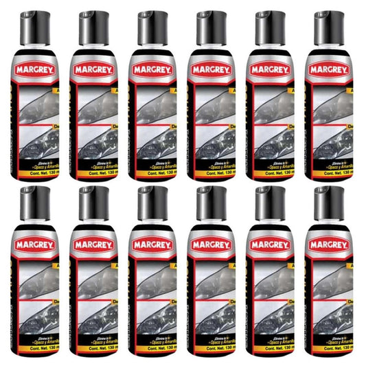 Pulimento Restaurador Para Faros Margrey 250 ml Caja 12 Pz - Flash Sales