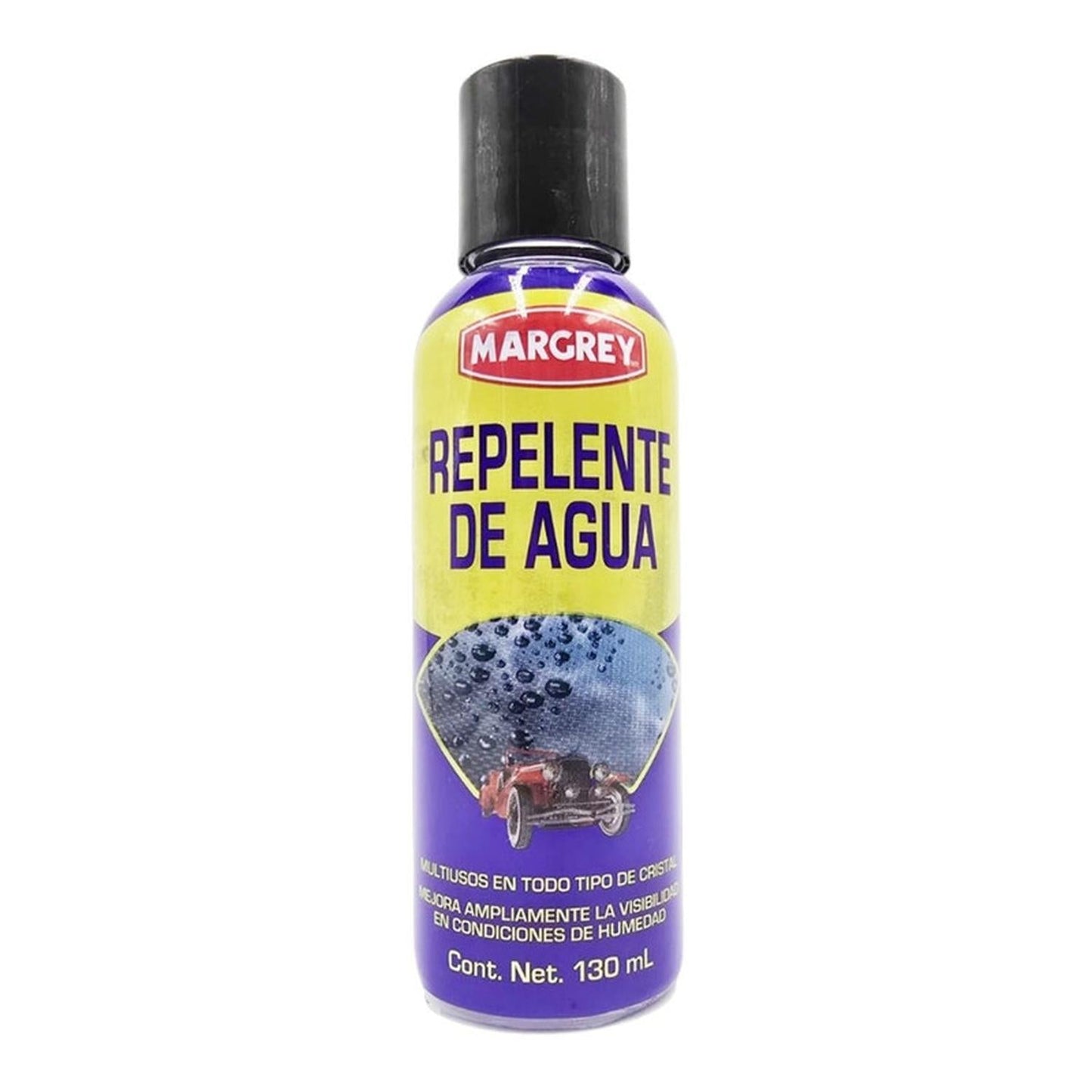 Repelente De Agua Margrey 130 ml Para Cristales Caja 12 Piezas - Flash Sales