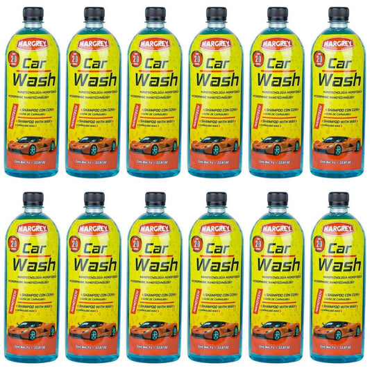 Shampoo Auto Car Wash 1 L Con Cera Caja 12 Piezas - Flash Sales