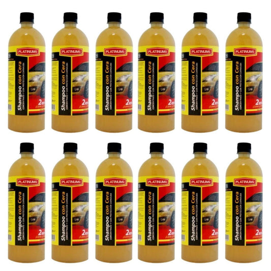 Shampoo Con Cera Margrey 1 L Lavado Brillo Caja 12 Piezas - Flash Sales