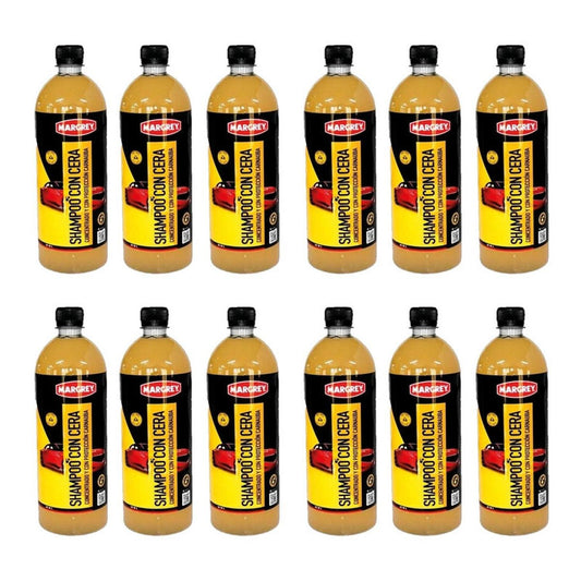 Shampoo Con Cera Platinum Margrey Caja 12 Piezas - Flash Sales