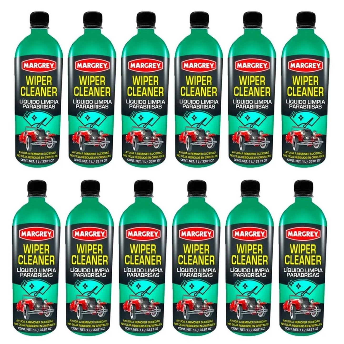 Wiper Cleaner 1 L Margrey Caja 12 Piezas - Flash Sales